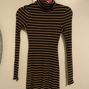 UO Striped ribbed dress